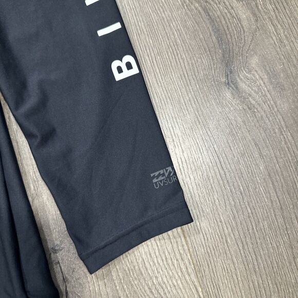Billabong UV Surf Men's Loose Fit Surf Shirt UPF 50+ Sun Protection Black Sz XL - Picture 2 of 7